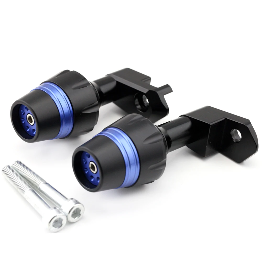 Слайдеры рамы для YAMAHA YZF R25/R3 MT25 MT03- 15 16 17 18 аксессуары для мотоциклов защита от падения - Цвет: Синий
