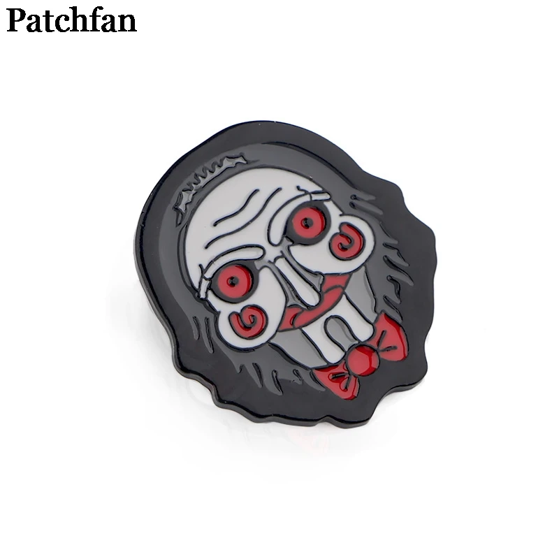 Patchfan Billy The Puppet металлический Узелок цинка Значки para рубашка сумка Одежда Кепка рюкзак броши для обуви Значки украшения A2347