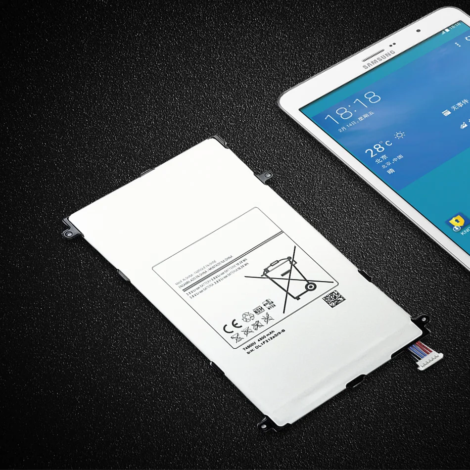 KiKiss класс A планшет батарея T4800E T4800C для Samsung Galaxy Tab Pro SM T320 T321 T325 4800mAh литий-полимерный аккумулятор