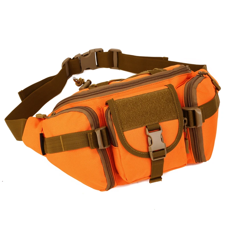 IKSNAIL новые набедренные рюкзаки для улицы, водонепроницаемая сумка, тактическая поясная сумка, система Molle, сумка на пояс, спортивные сумки, военная техника - Цвет: Orange