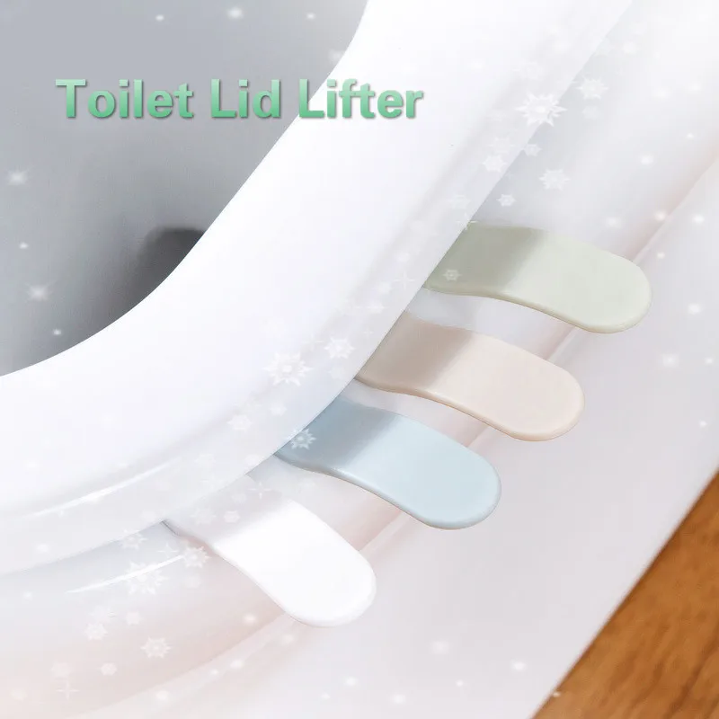 Minimalist Toilet Lid Lifter Ring Rod Handle To Avoid Contact With Anti-dirty Hand Seat Cover Home DIY Bathroom Gadgets | Обустройство