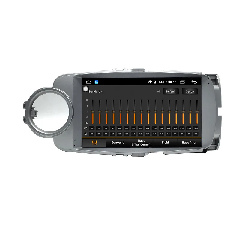Yaris Android 9,0 Восьмиядерный 4+ 64G Navegador Gps Автомобильный мультимедийный 1 din радио автомобиль для Toyota Yaris
