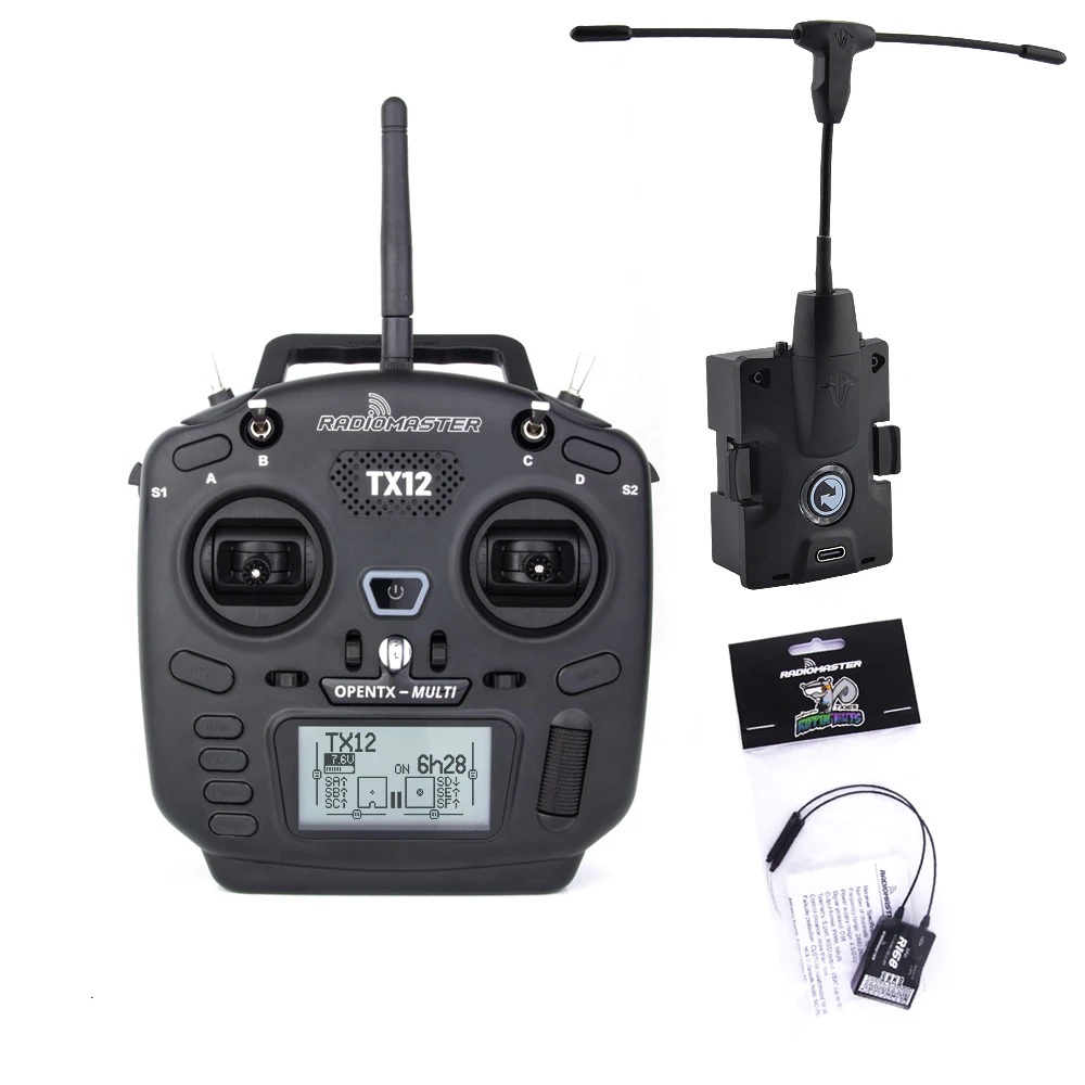 Radiomaster TX12 + TBS Crossfire Micro TX V2