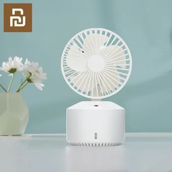 

Wellsmart Desktop Ultrasonic Humidifier Fan 3-in-1 Cool Mist Make Noiseless Air Cooling Fan With Soft night light For Baby Home
