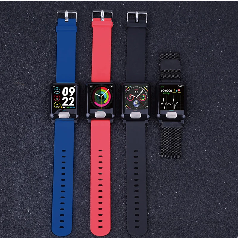 Водонепроницаемый ЭКГ PPG умный Браслет Horloges Bloeddrukmeting Horloge Hartslagmeter фитнес-браслет Gps трекер здоровье браслет часы