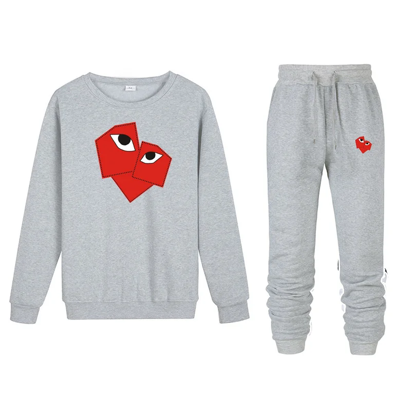 new autumn and winter sweatshirt suit trend sudades hombre running clothes funny brand men and women round neck sweatshirt