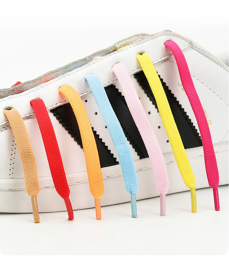 1 second No tie shoelace 24Color Elastic shoelaces Magnetic metal lock Quick wear in Flat Suitable for all shoes Lazy laces