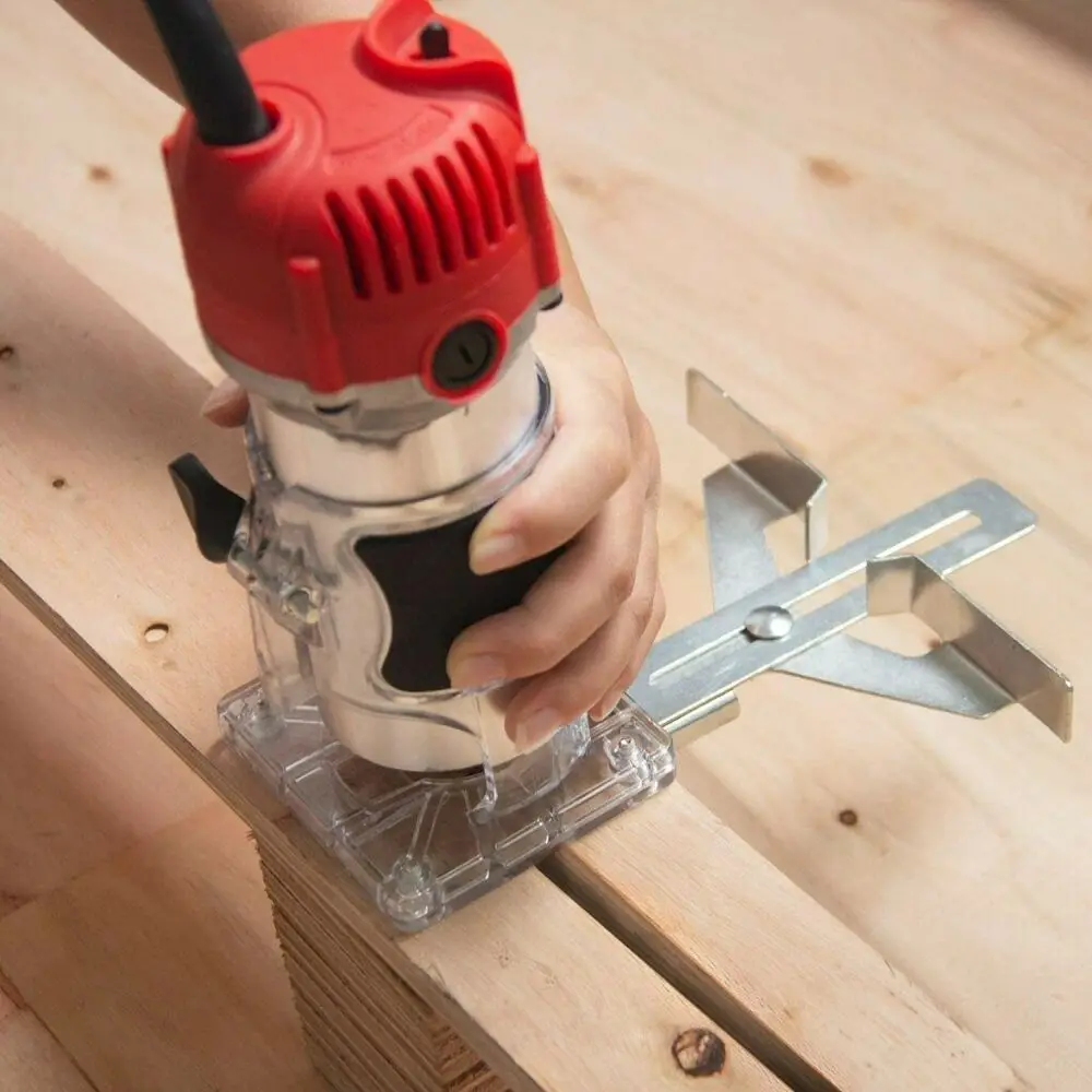 US $40.70 30000rpm Wood Router Tool Combo Kit Electric Woodworking Machines Power Carpentry Manual Trimmer Tools Without Milling Cutter