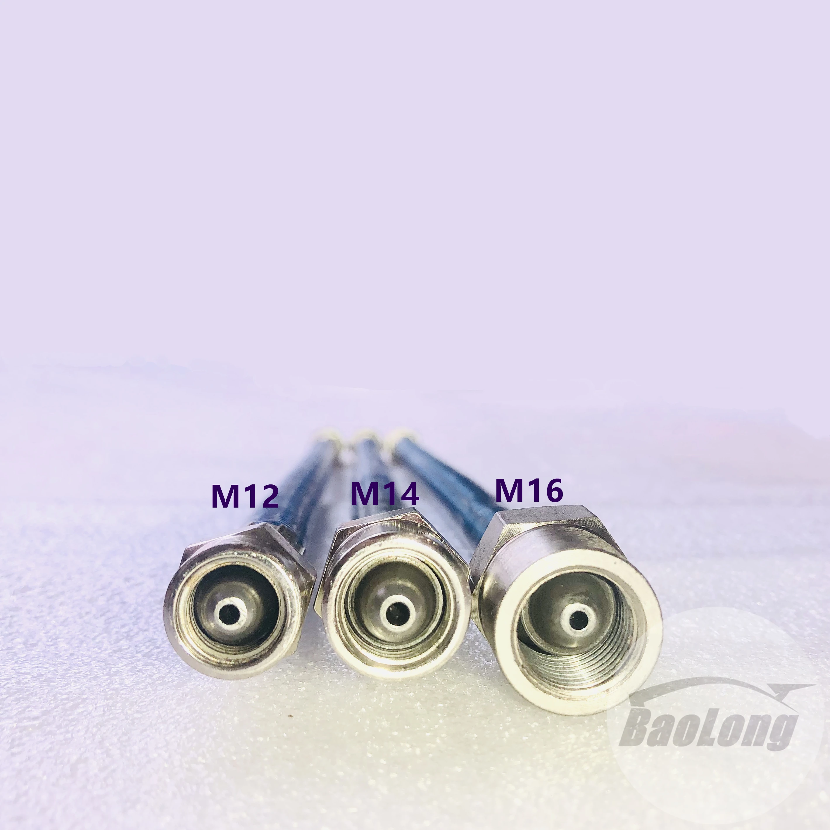 Diesel pipe 2500bar diesel high pressure oil tube for common rail test bench 45cm 60cm 80cm 100cm fuel pipe common rail part