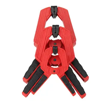 

Drillpro 4/7/9 Inch AFG Type Light Woodworking Spring Clamp Fast Woodworking Clip Clamping Tools - 7