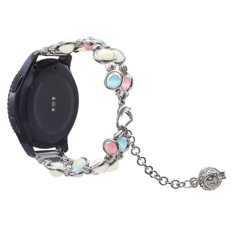

22mm watch band For Samsung Galaxy watch 46mm/42mm/active 2 gear S3 Frontier/huawei watch gt 2/2e Night Luminous Pearl Bracelet