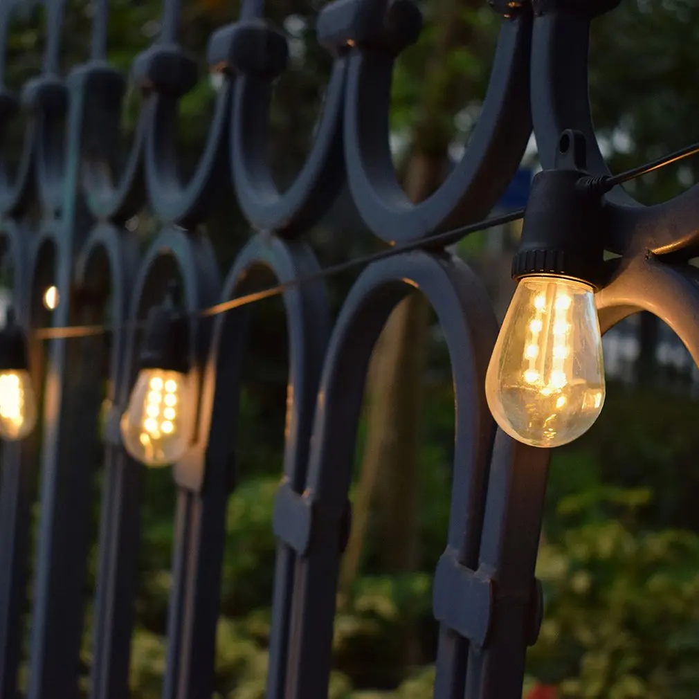 Solar Bulb Light String Solar Outdoor Decorative Light String Portable Solar Garden Waterproof Light