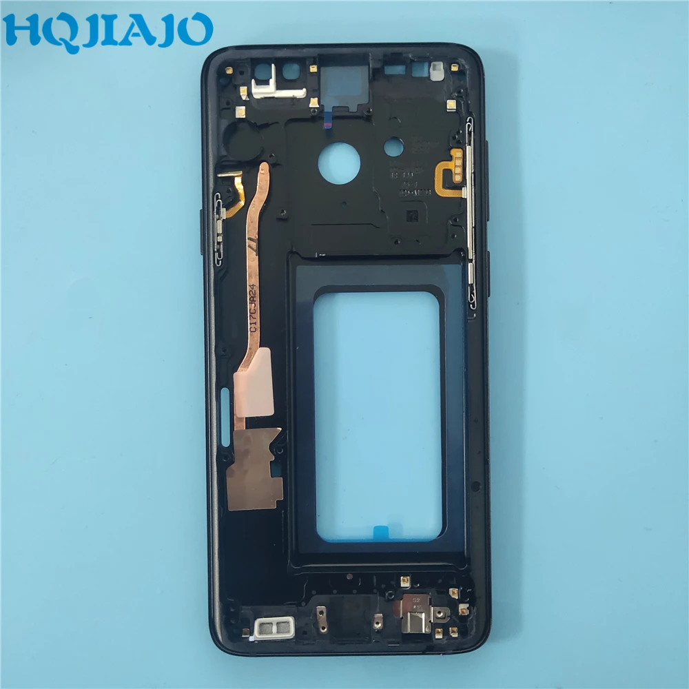Для Samsung Galaxy S9 G960 G960F + Plus G965 G965F корпус телефона шасси ЖК-пластина новая средняя