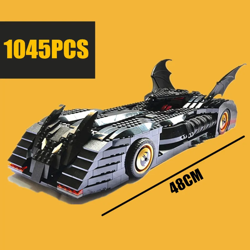 Новинка Супер герои конечная Бэтмобиль Fit Technic фигурки Бэтмена модель Джокера