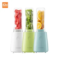 XIAOMI Mijia QCOOKER портативный фруктовый блендер для овощей миксер бытовая электрическая соковыжималка 2 чашки 600 мл чашка для сока соковыжималки