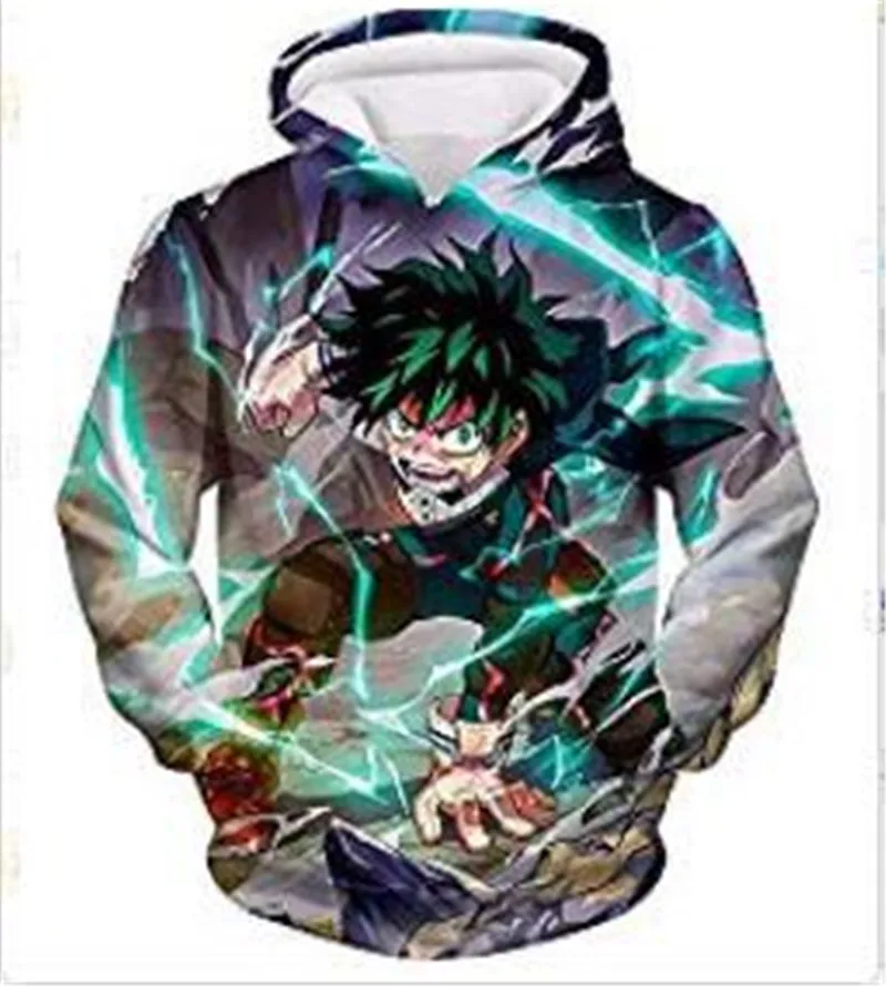 My Hero Academy Boku no Hero Academy костюмы для косплея Midoriya izku толстовка модная толстовка на молнии школьная форма Джек - Цвет: A