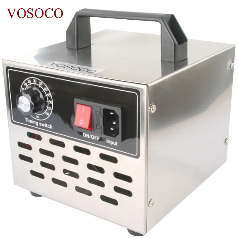 

Ozone Generator 5g Ozone Machine Stainless steel Air Purifier Air cleaner Disinfection Sterilization Cleaning Formaldehyde 220V