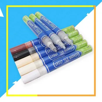 

Tile Beauty Styling Pen Bathroom Waterproof and Mildew Grout Marker Repair Pen Bathroom Paint Cleaner Waterproof