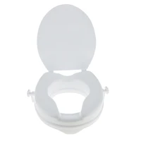 Handicapped Elderly Senior 2" Toilet Seat Riser Raised Safety Chair Lifter 1