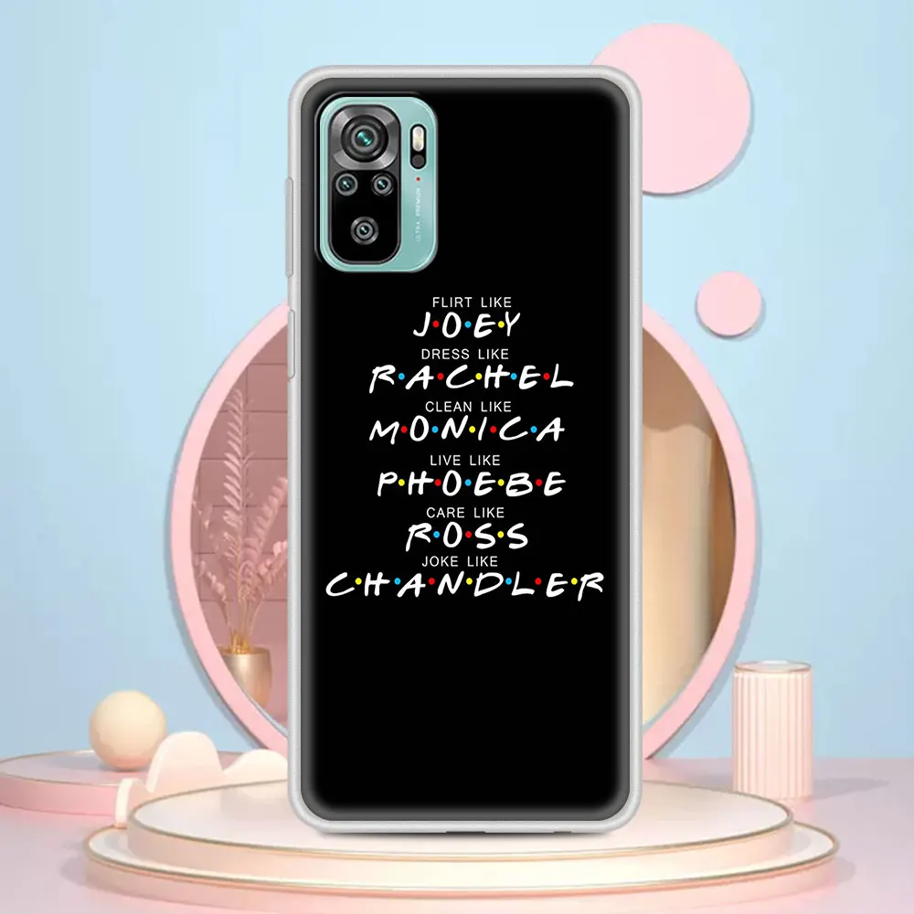 Best Friends Forever TV Case For Xiaomi Redmi Note 9S 8 Pro 9 10 5G 8T 7 9C 9A K40 9T Frosted Matte 7A 8A Soft Phone Cover Funda