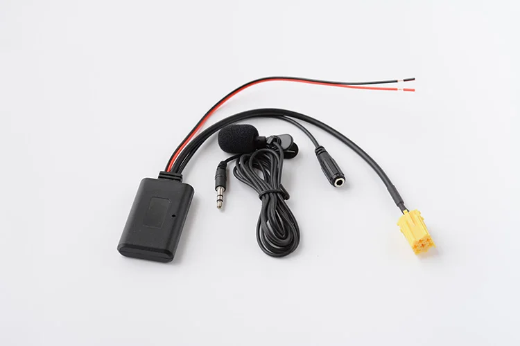 Автомобильный Bluetooth AUX адаптер беспроводной аудио телефонный звонок Hands Free микрофон для Fiat Alfa Lancia для BENZ Smart 451