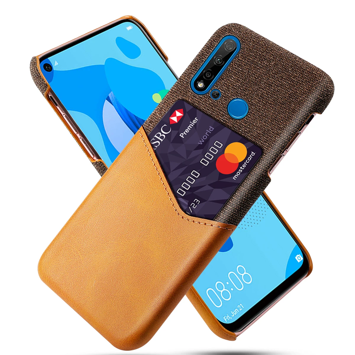 Для huawei Nova 3i чехол бизнес PU кожа и мягкая ткань Сращивание ударопрочный кошелек чехол для huawei Nova 3i чехол слот для карт