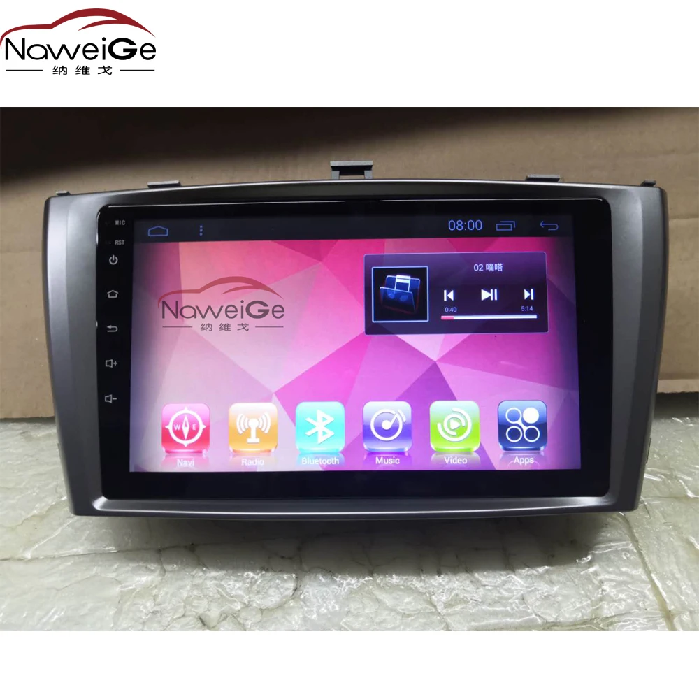NaweiGe 9 дюймов Android головное устройство для Toyota Avensis 2009- автомобильный аудио для Toyota Avensis автомобильный dvd-плеер для Toyota Avensis dvd