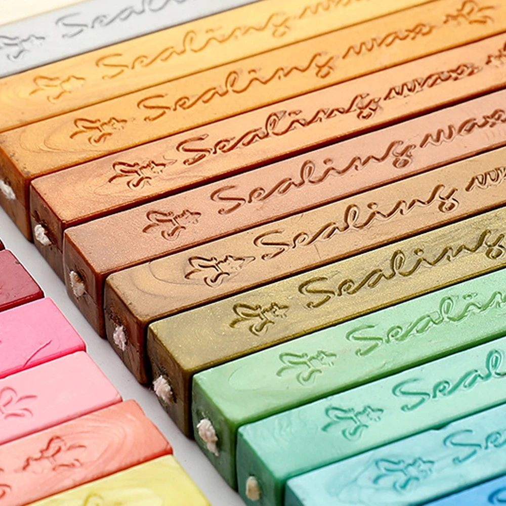 Wax Sealing Sticks Melt Wax Stamp Seals Vegan friendly melting candle