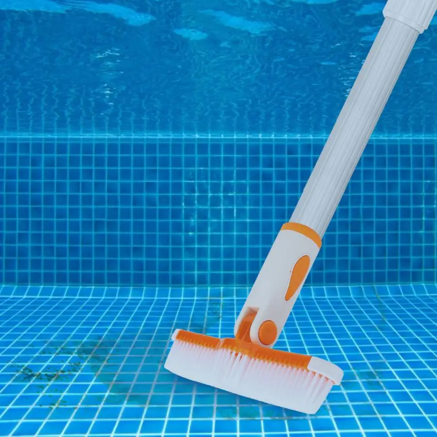Swimming Pool Brush 10in Swimming Pool Cleaning Brush Durable Pool Floor Wall Cleaner Cleaning Tool