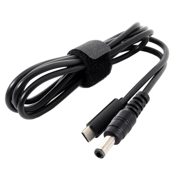 

Type C USB-C Input To Rectangle 5.5*2.1Mm Power PD Charge Cable for Laptop Notebook 180Cm 6Ft