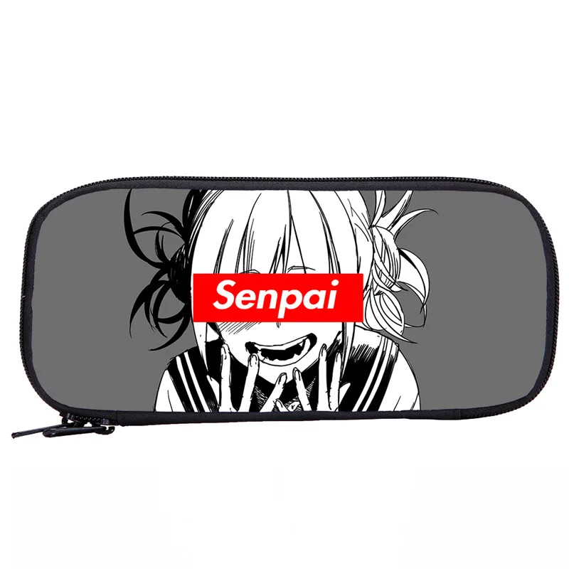 Кошелек для мальчиков, ручка для девочек, сумка, забавная, милая, Sugoi Senpai, аниме, Waifu, с буквенным принтом, чехол для ручек, школьные принадлежности, пенал, сумка - Цвет: DSTPB4076410-S1087