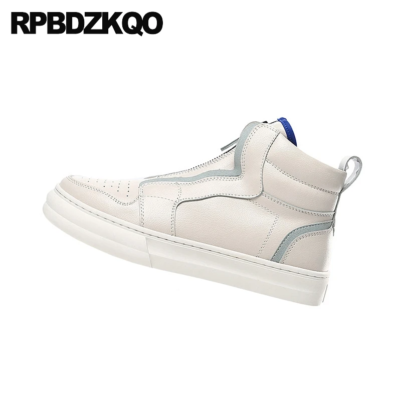 breathable skate men shoes casual high top spring flats white comfort trainers black hip hop street style sneakers designer