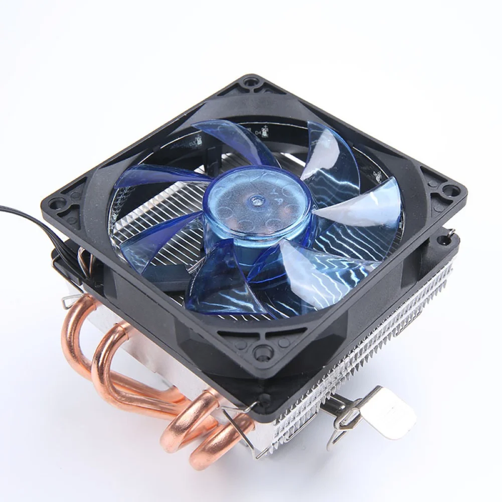 CPU Fan 4 Copper Heatpipes CPU Cooler Radiator Cooling Fan for A MD I ntel 775 2