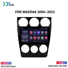 HOT SALE 2.5D  9 inch Android 8.1 Car Radio DVD Player for MAZDA 6  2004-2015 GPS Glonass Navigation Audio Video SWC HOT SALE 2.5D  9 inch Android 8.1 Car Radio DVD Player for MAZDA 6  2004-2015 GPS Glonass Navigation Audio Video SWC