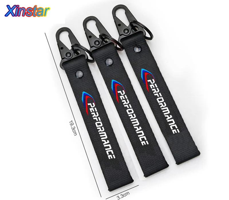 Новейший дизайн нейлоновый автомобильный брелок M power performance для BMW M3 M5 1 2 3 4 5 6 7