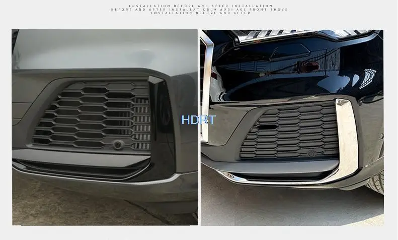 ο ABS ũ ڵ Ÿϸ Q7 2020 2021 2pcs  Ȱ   Ʈ Ʈ ڵ  ׼