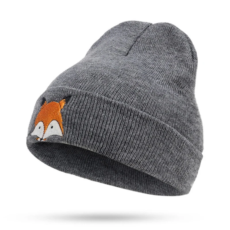 Вязаные зимние шапки для женщин и мужчин мягкая теплая шапочка вязаная шапка