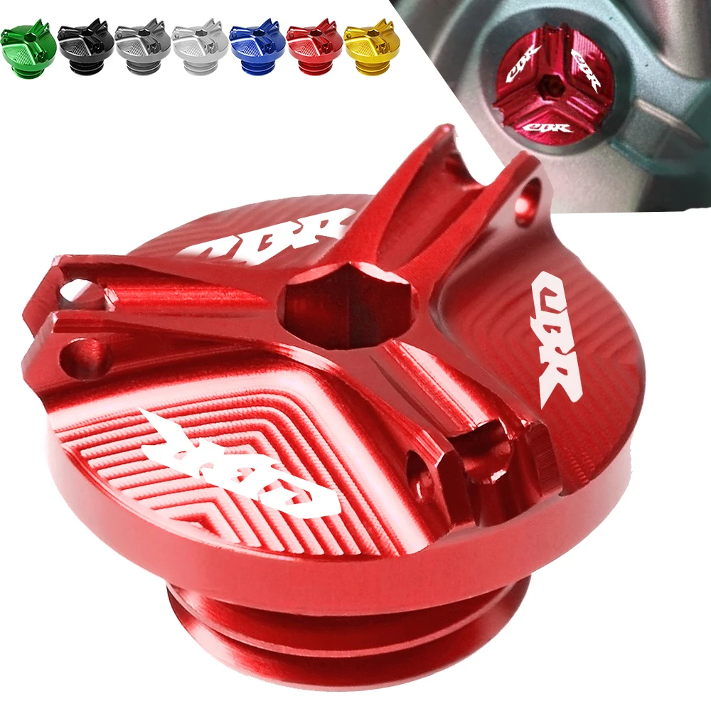 С логотипом мотоцикла с ЧПУ Масляный фильтр для двигателя крышка заглушки винты