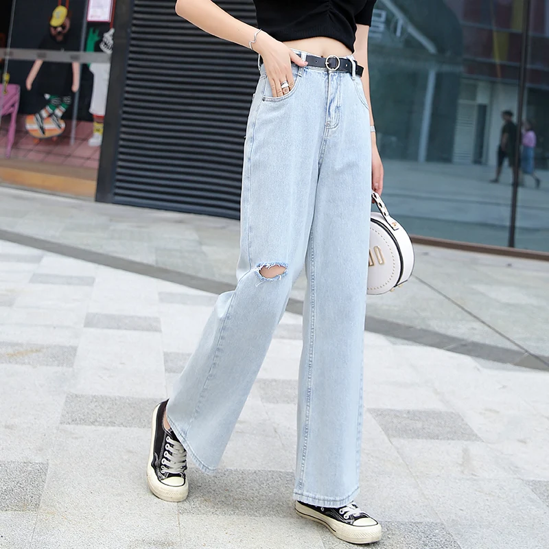 boyfriend jeans wide leg