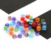 Nicebeads 20-200Pcs Multicolor Cube Beads 2 3 4 5 6 8mm Spacer Loose Crystal Square Glass Beads For Jewelry Making Bracelet DIY ► Photo 3/6