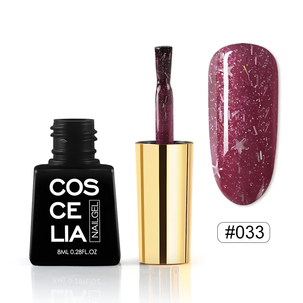Gel 33 COSCELIA лак для ногтей акриловый поли УФ-гель УФ-светодиодный Гель-лак для ногтей - Цвет: Gel 33