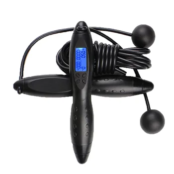 

Unisex Counting PVC Skipping Rope Professional Fitness Jump Ropes Loss Weight Equipment