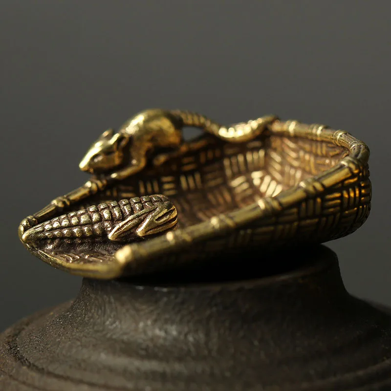 Dustpan Mouse Corn keychains pendant (3)