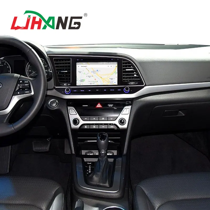 LJHANG ips Android 9,0 автомобильный dvd-плеер для hyundai Elantra wifi gps навигация 2 Din автомагнитола стерео 4G+ 64G аудио