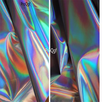 

Ngryise 1 Set 50*50cm waterproof rainbow effect fabric fashion show