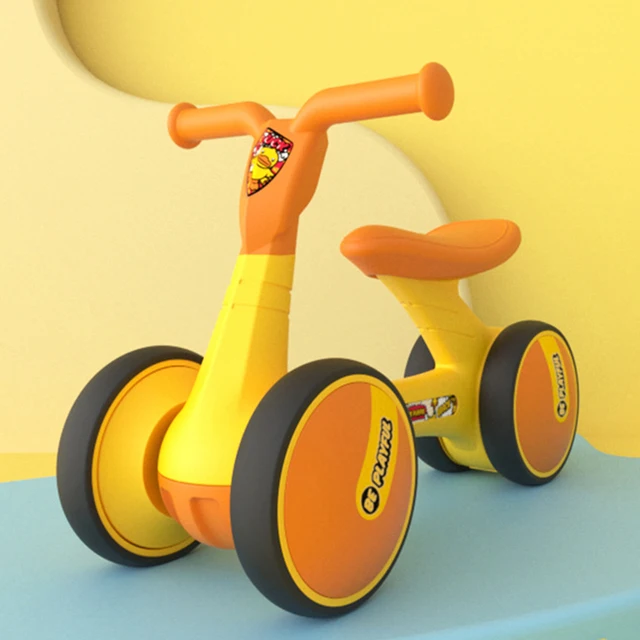New Cartoon Little Yellow Duck Children's Balance Walker Anti-rollover Torque Scooter Children's Toy Gift 1