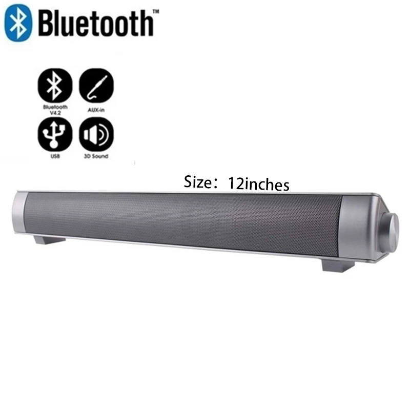

Home theater portable wireless bluetooth speaker for computer TV phone stereo low artillery USB sound bar bluetooth 4.0 speaker