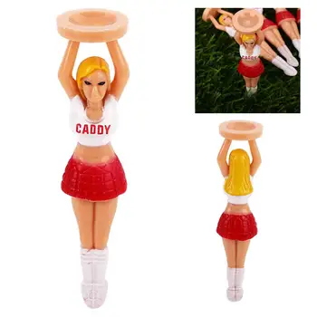 

Practical Plastic Holder Outdoor Golf Tee Golfers Ball Tees Leisure Playing Cushion Top Golf Nail Practice Sporting Lovely