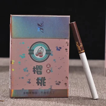 

cherry mint honey Fruit Tea Cigarette Fine Tea Herbal Cigarettes Mentha No Nicotine Tobacco free products quit smoking