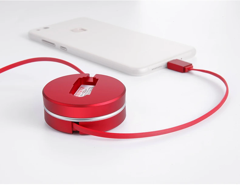 KAFELE 1 м usb зарядный кабель для ios Выдвижной Мини Круглый Портативный USB кабель для iPhone 11 Pro X Xr Xs Max провод для быстрого заряда